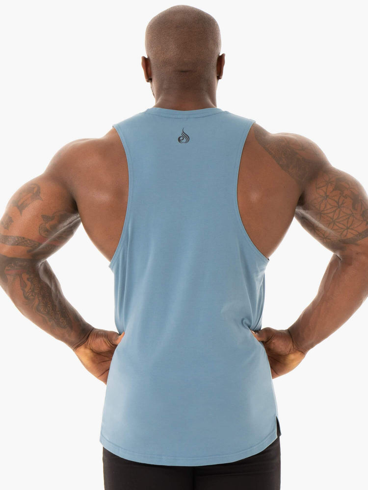 Tank Top Ryderwear Base Baller Hombre Azules | OYCGA8153
