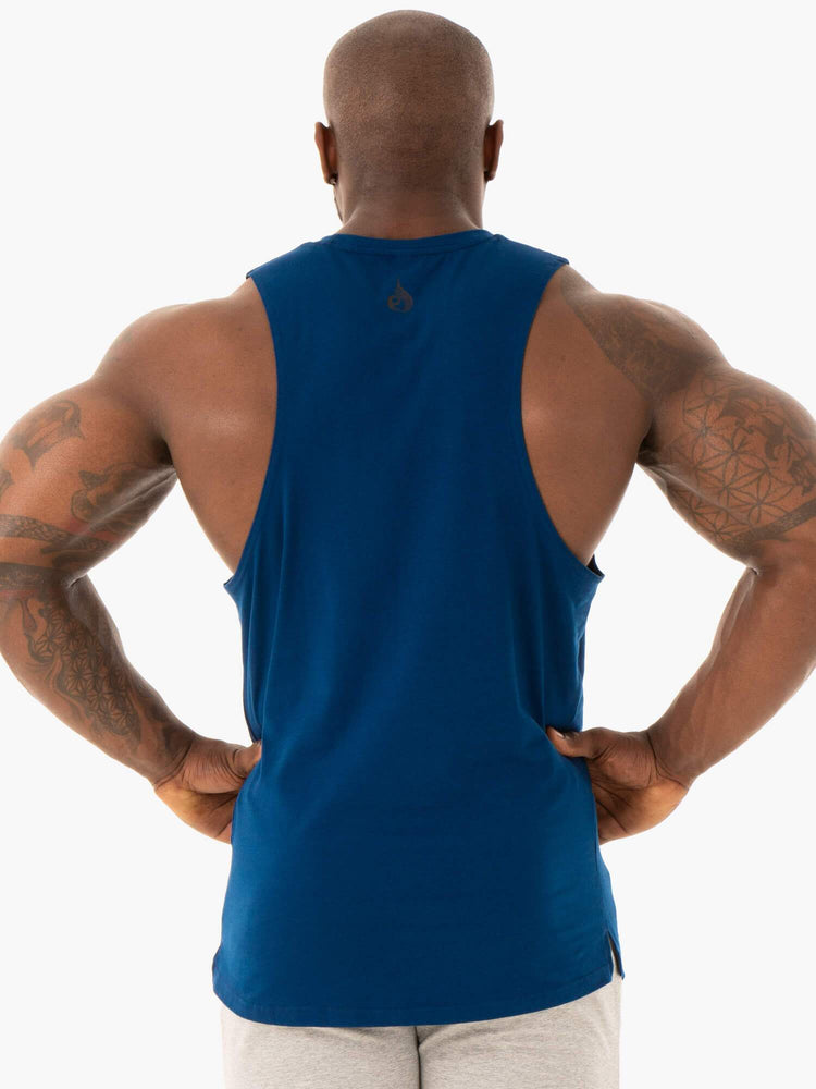 Tank Top Ryderwear Base Baller Hombre Azul Marino | WREYZ0679