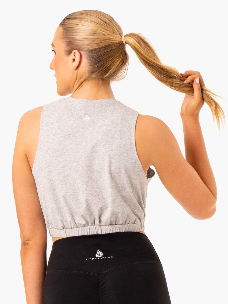 Tank Top Ryderwear Boxer Muscle Mujer Grises | SUXIG5423