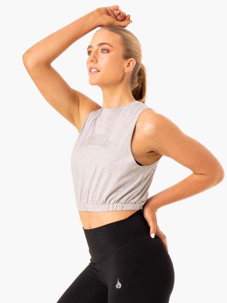 Tank Top Ryderwear Boxer Muscle Mujer Grises | SUXIG5423
