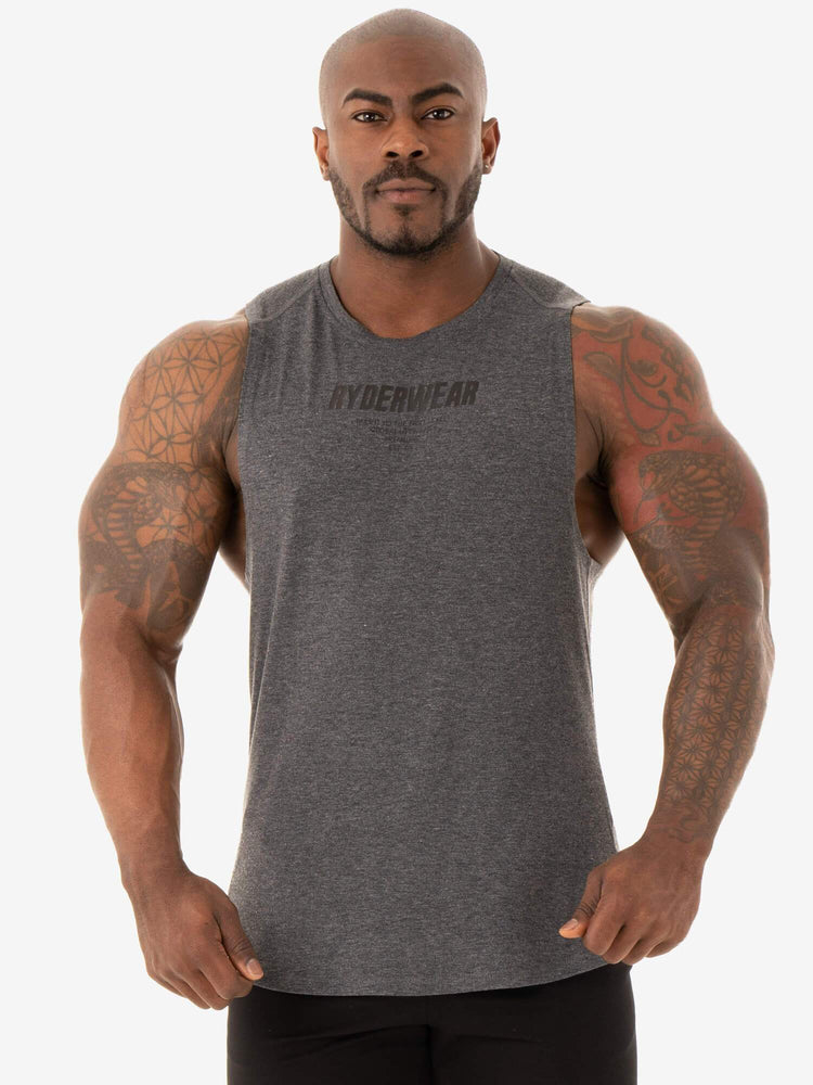 Tank Top Ryderwear Core Baller Hombre Grises | AVNGC6278