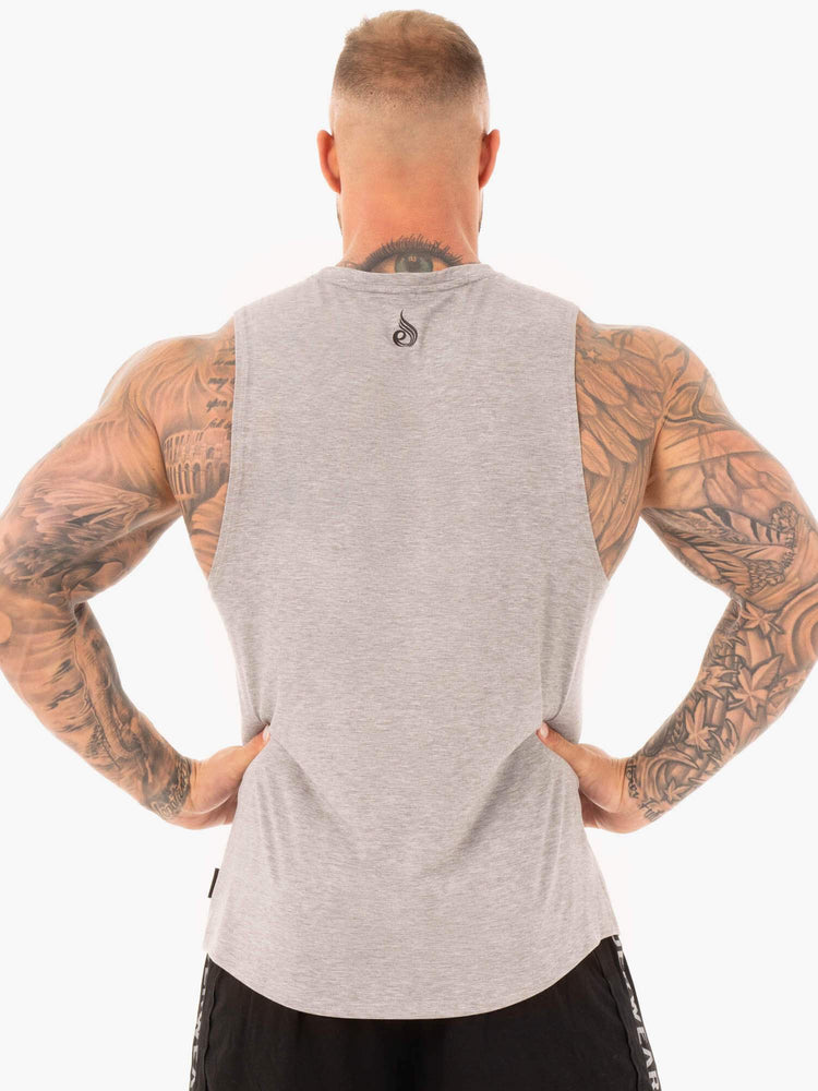 Tank Top Ryderwear Core Baller Hombre Grises | GZOTA7061
