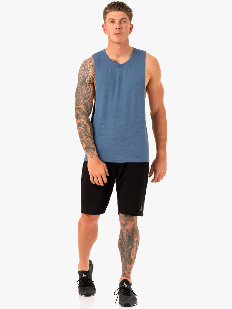 Tank Top Ryderwear Enhance Baller Hombre Azules | AGEBR1950