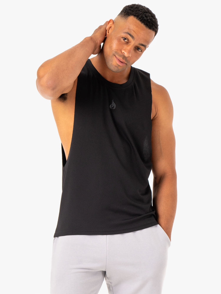 Tank Top Ryderwear Enhance Baller Hombre Negros | IHEOR4012