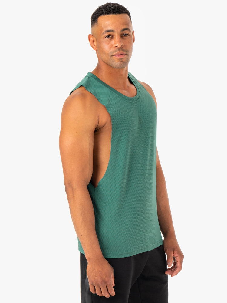 Tank Top Ryderwear Enhance Baller Hombre Verdes | KBOSN0324