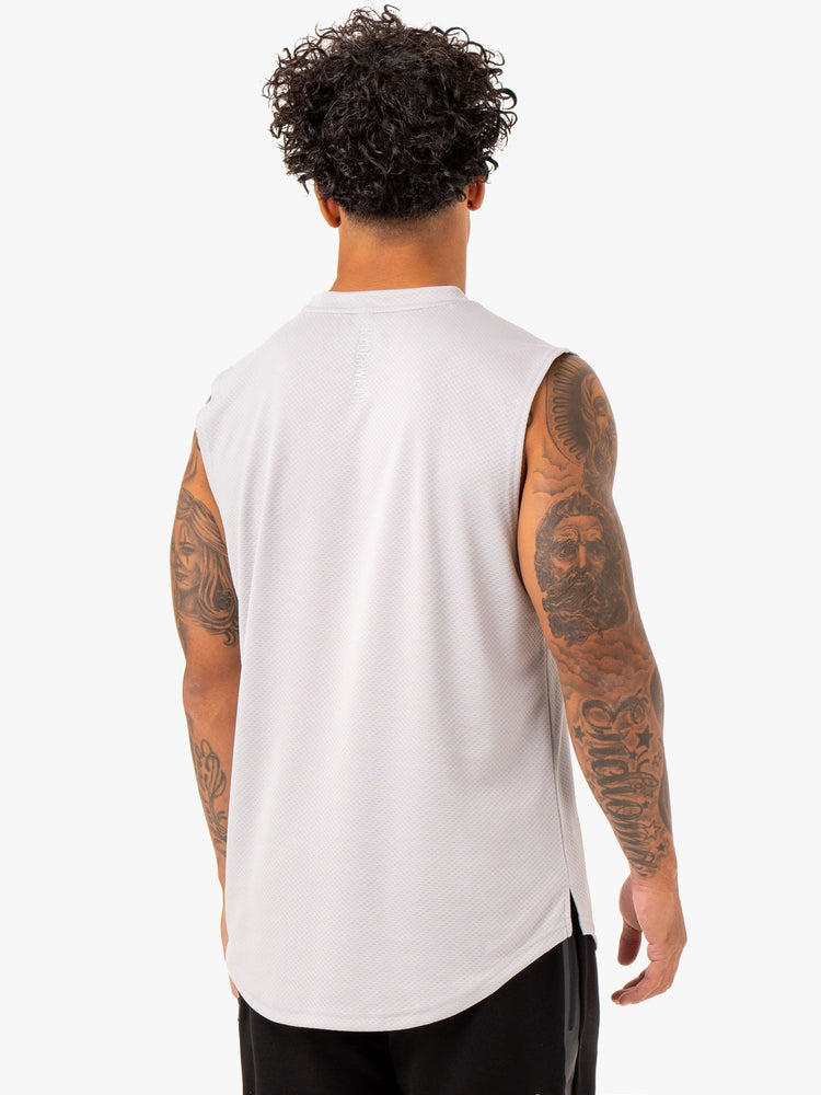 Tank Top Ryderwear Enhance Muscle Hombre Grises | XJLRB9038