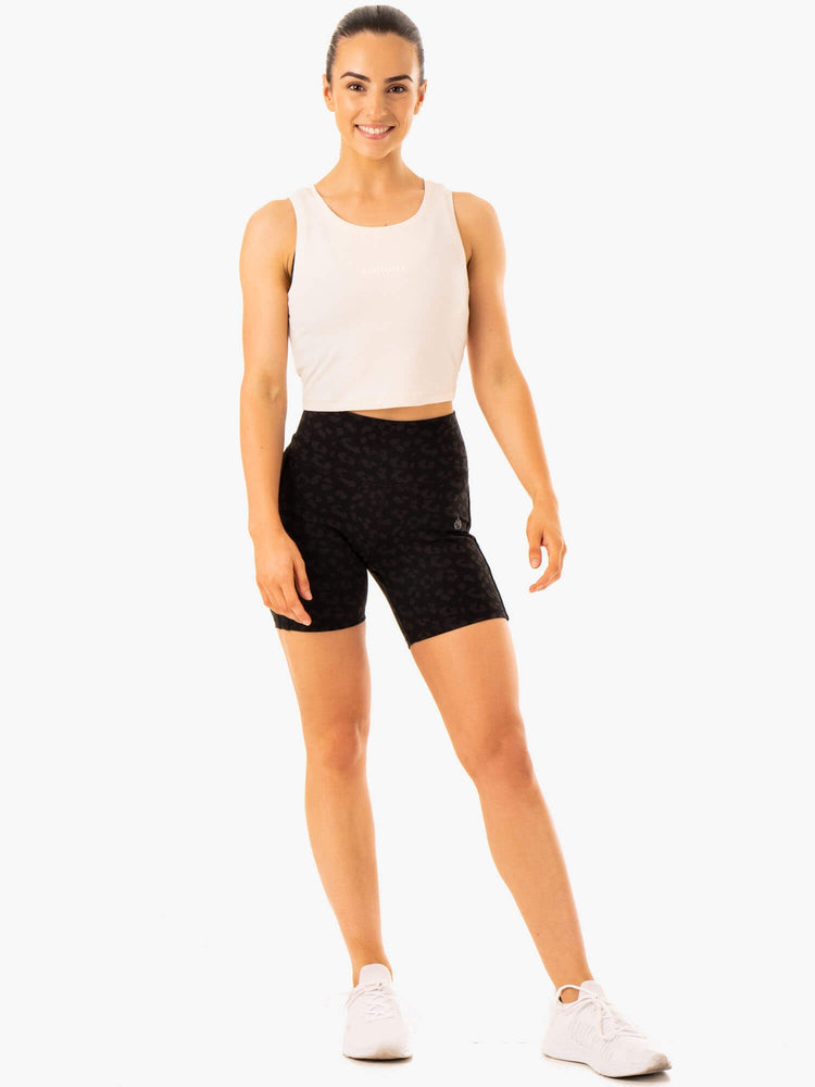 Tank Top Ryderwear Evolution Algodon Mujer Blancos | ARHJG1465