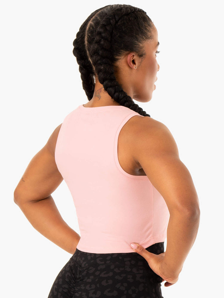 Tank Top Ryderwear Evolution Algodon Mujer Rosas | JLCZM8379
