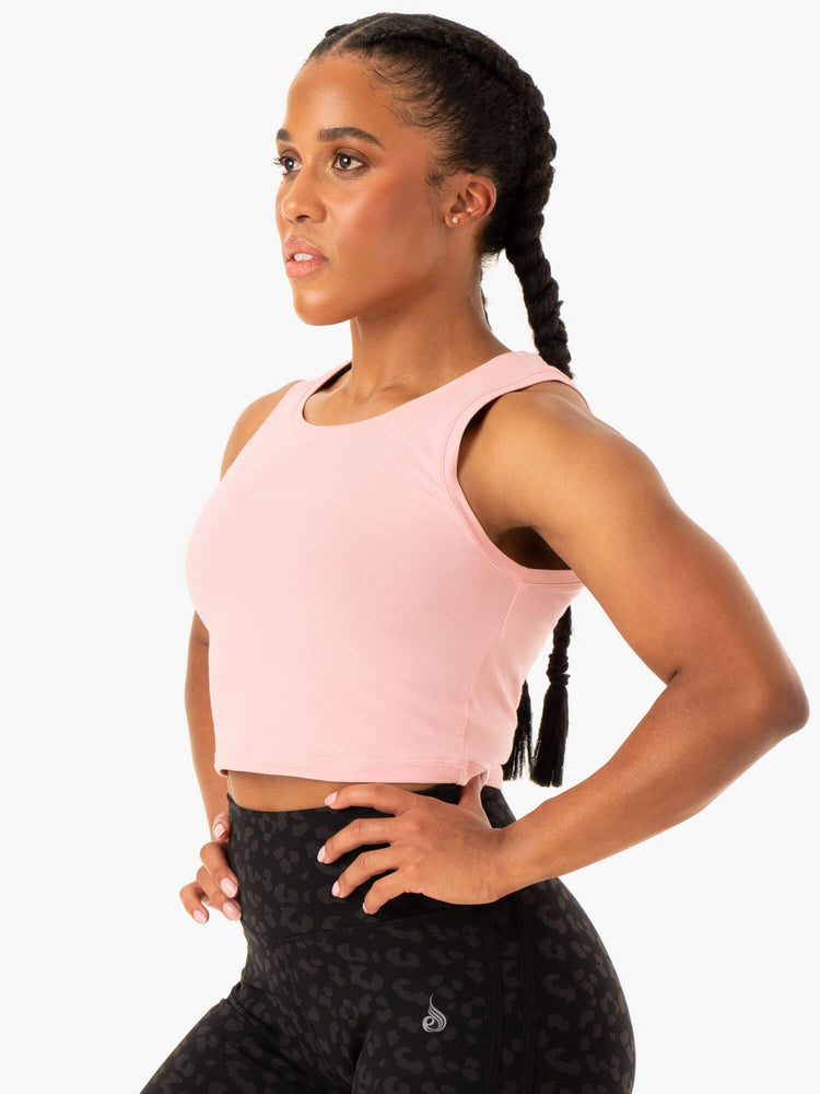 Tank Top Ryderwear Evolution Algodon Mujer Rosas | JLCZM8379
