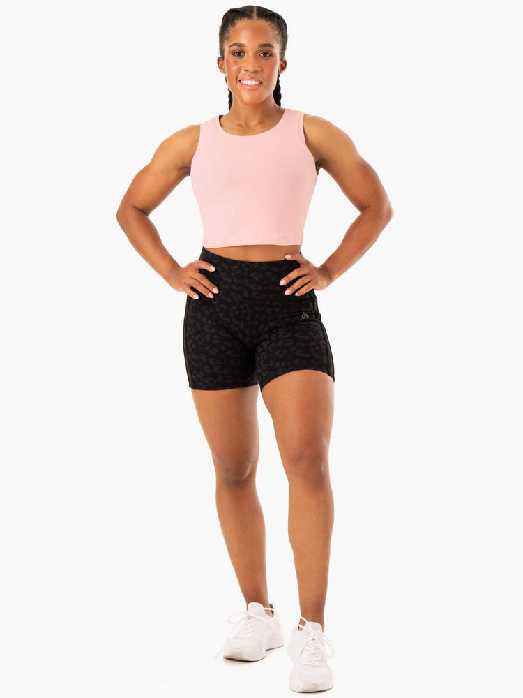 Tank Top Ryderwear Evolution Algodon Mujer Rosas | JLCZM8379