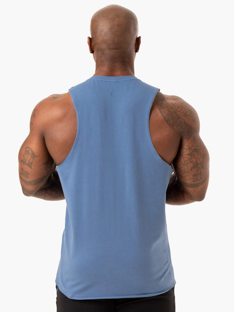 Tank Top Ryderwear Force Baller Hombre Azules | YCVXP6097