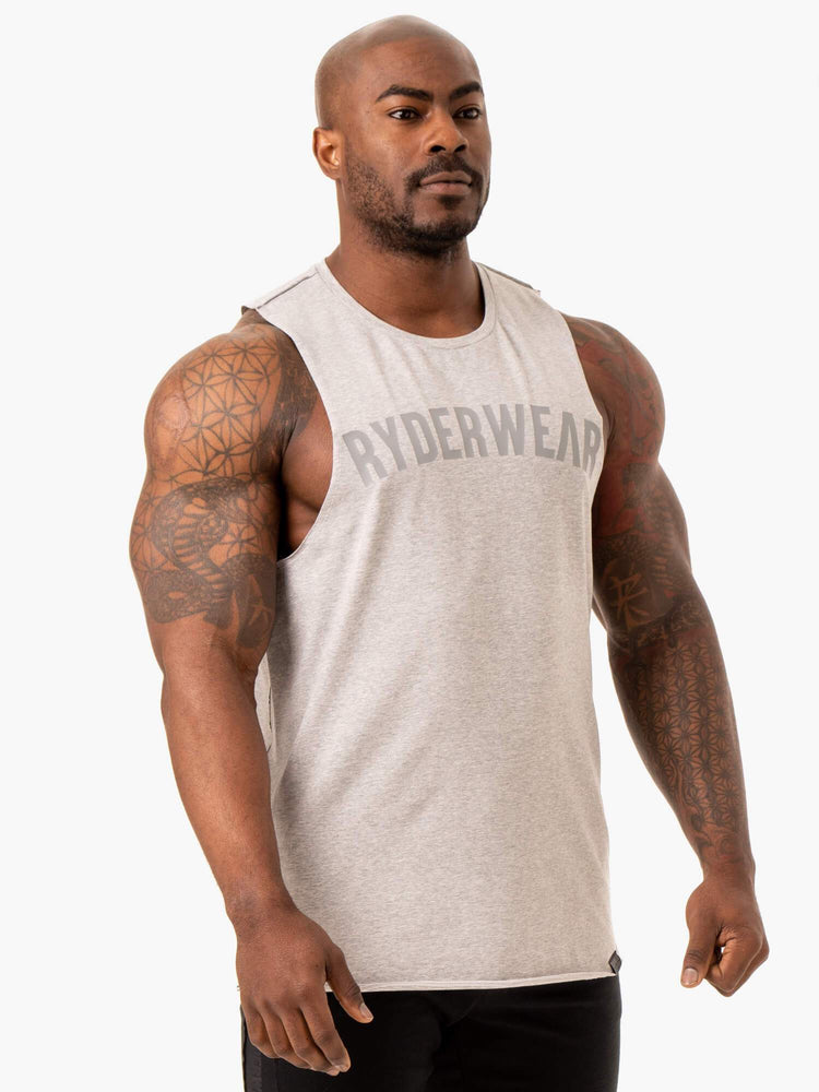 Tank Top Ryderwear Force Baller Hombre Grises | WFHGZ6892