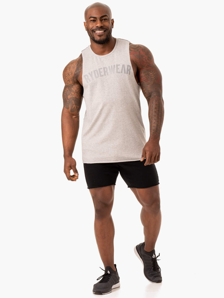 Tank Top Ryderwear Force Baller Hombre Grises | WFHGZ6892