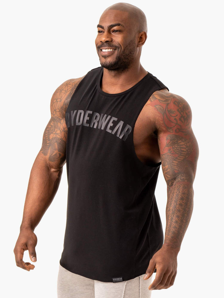 Tank Top Ryderwear Force Baller Hombre Negros | ATRQE3814