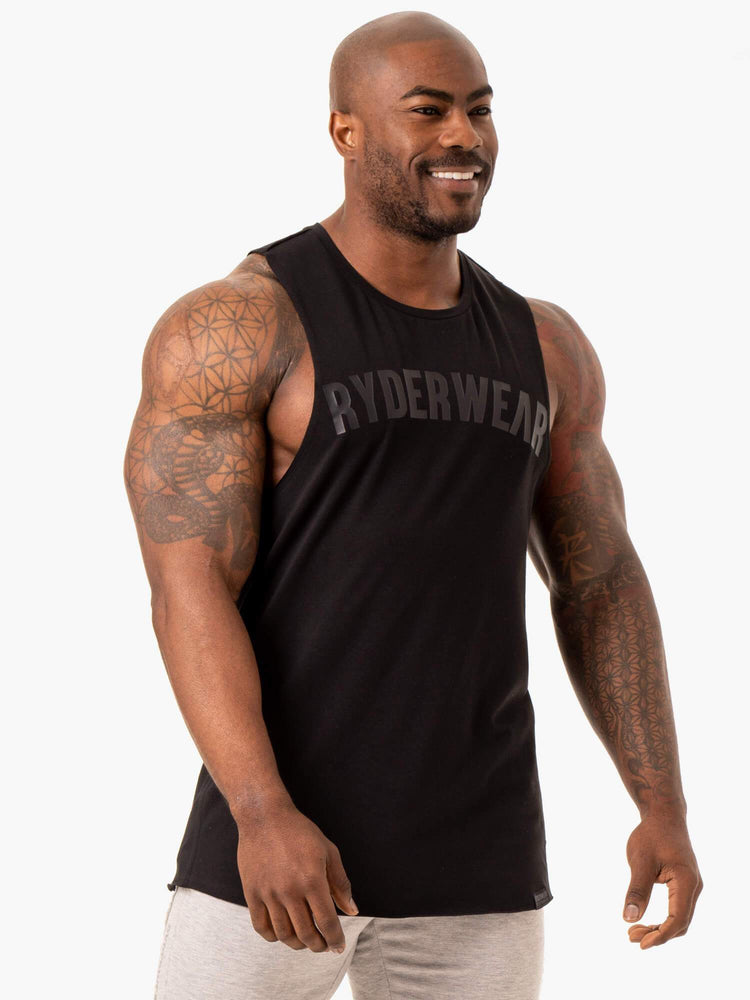 Tank Top Ryderwear Force Baller Hombre Negros | ATRQE3814