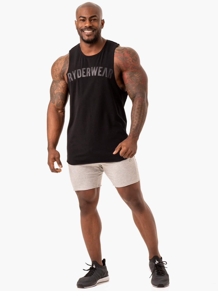 Tank Top Ryderwear Force Baller Hombre Negros | ATRQE3814