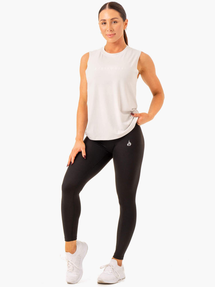 Tank Top Ryderwear Foundation Muscle Mujer Grises | WEQMA7642