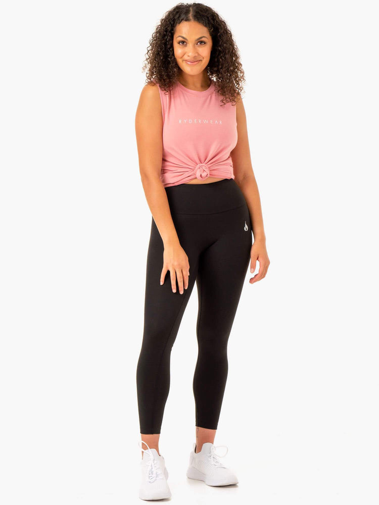 Tank Top Ryderwear Foundation Muscle Mujer Rosas | XLBVF8437