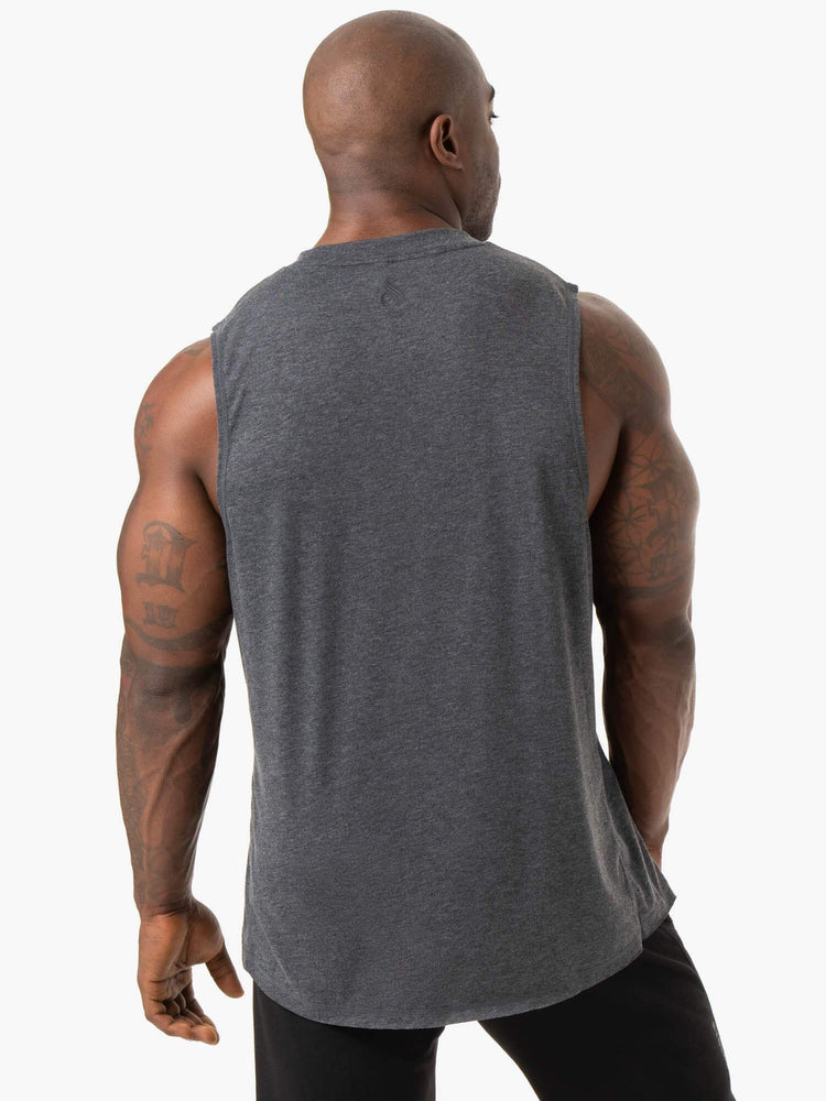 Tank Top Ryderwear Iron Baller Hombre Grises | PGBZX8042