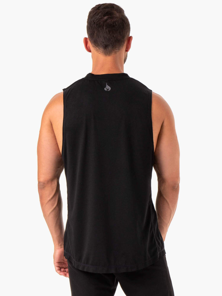 Tank Top Ryderwear Iron Baller Hombre Negros | ELXZS9217