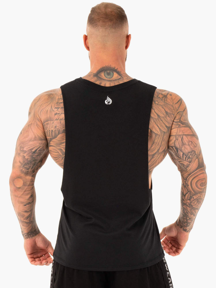 Tank Top Ryderwear Iron Baller Hombre Negros | UNHMY0678
