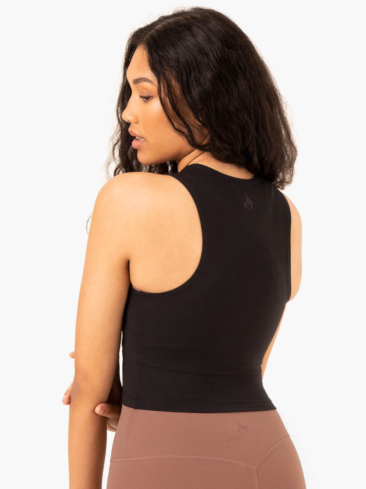 Tank Top Ryderwear Nkd Refine Mujer Negros | IDHEJ8615