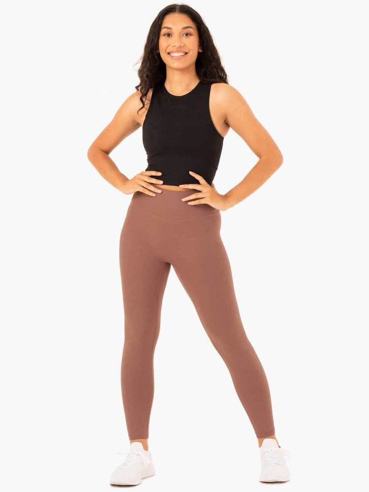 Tank Top Ryderwear Nkd Refine Mujer Negros | IDHEJ8615