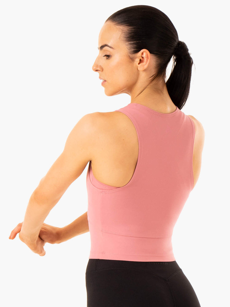 Tank Top Ryderwear Nkd Refine Mujer Rosas | ICPAS1238