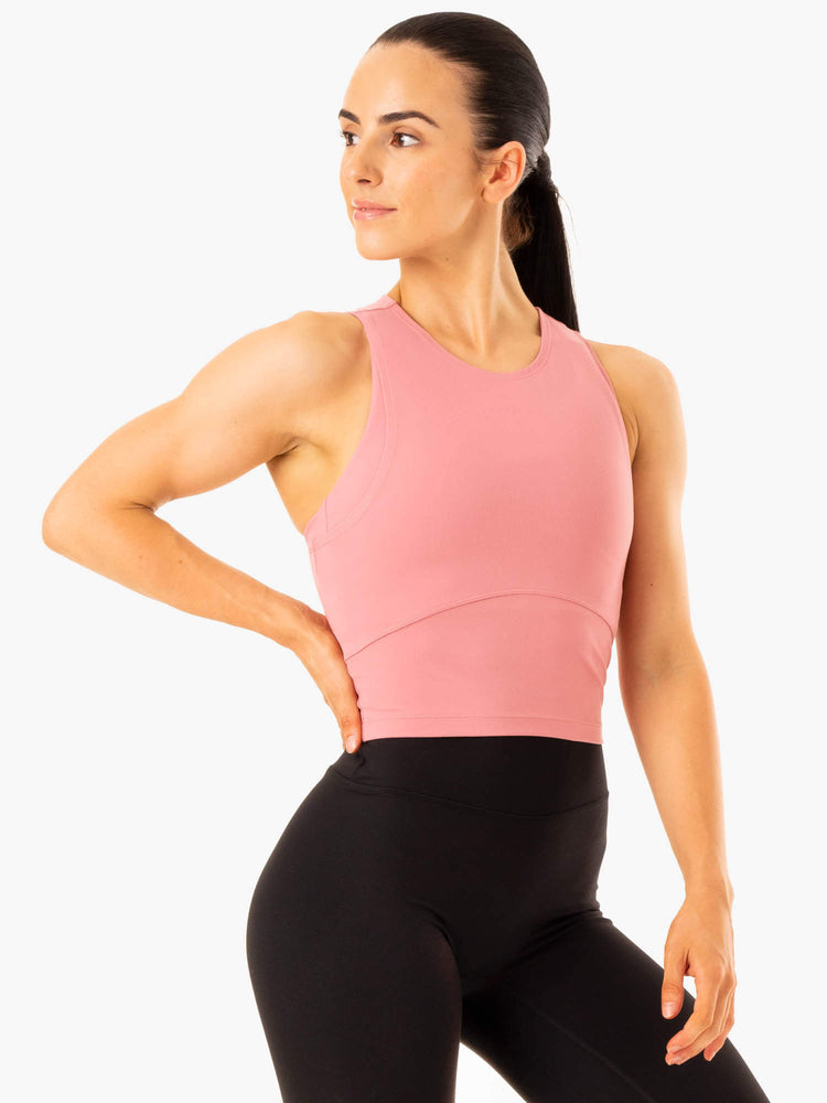 Tank Top Ryderwear Nkd Refine Mujer Rosas | ICPAS1238