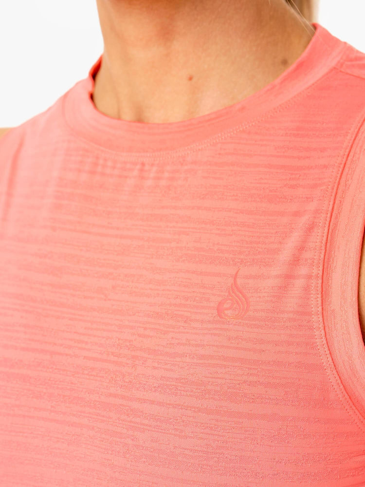 Tank Top Ryderwear Ultra Scoop Mujer Coral | NSVQD2183