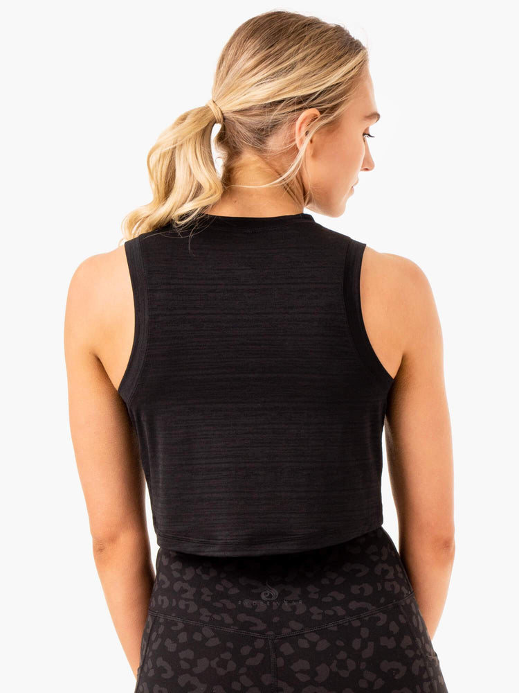 Tank Top Ryderwear Ultra Scoop Mujer Negros | HGCDJ7149