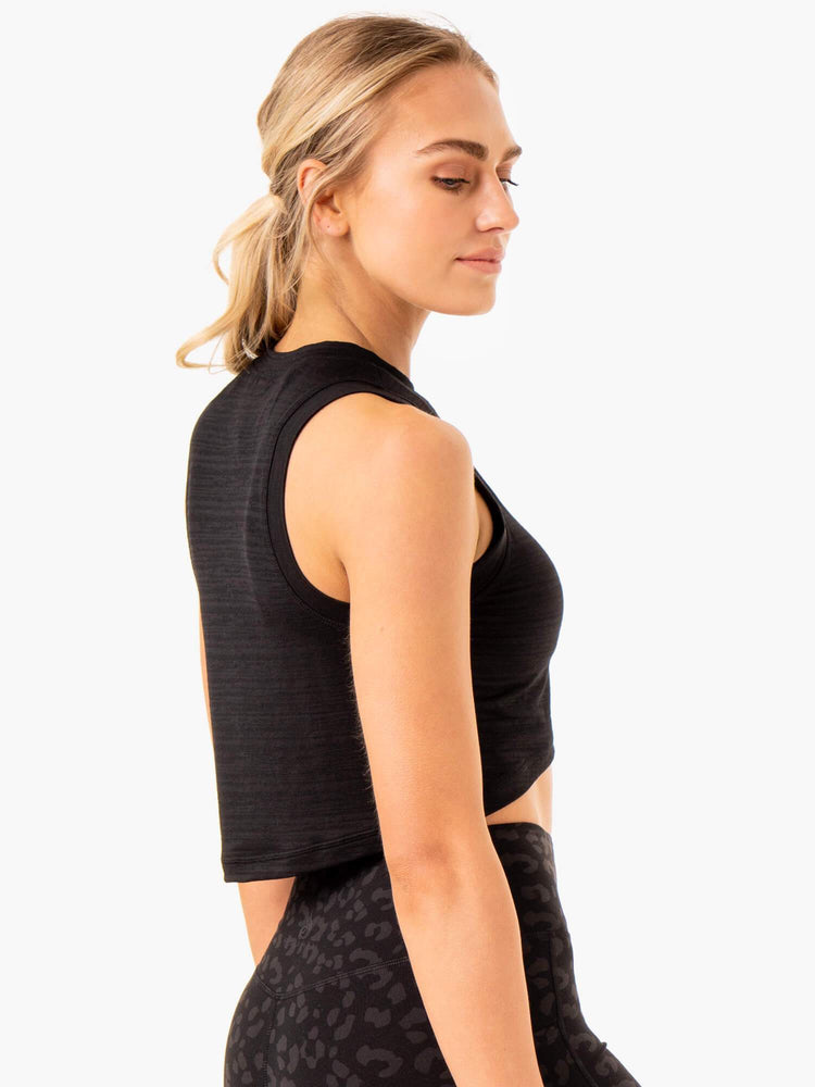 Tank Top Ryderwear Ultra Scoop Mujer Negros | HGCDJ7149