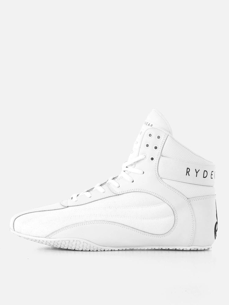 Tenis Halterofilia Ryderwear D-Mak Block Hombre Blancos | QCIEN8014