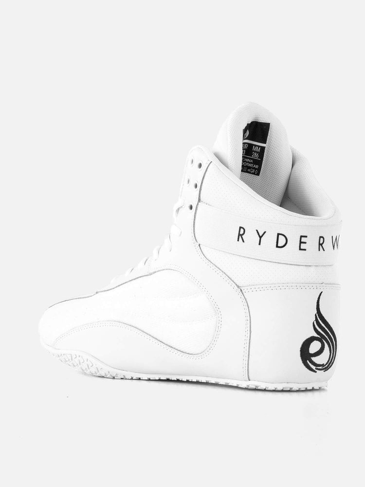 Tenis Halterofilia Ryderwear D-Mak Block Hombre Blancos | QCIEN8014