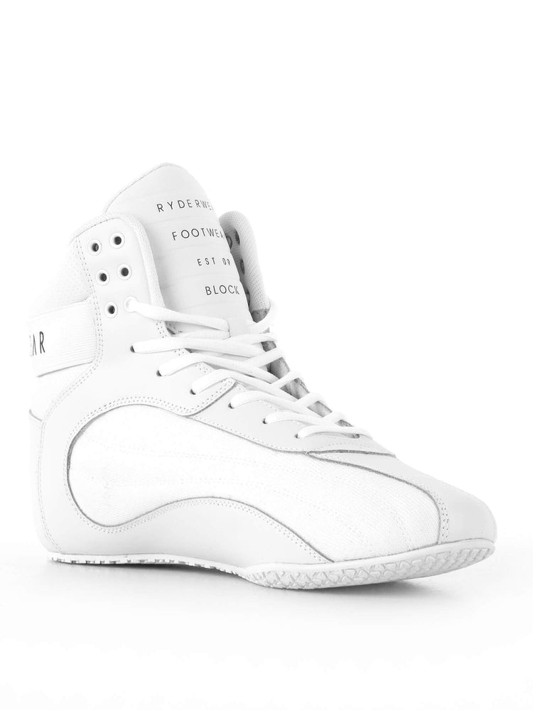 Tenis Halterofilia Ryderwear D-Mak Block Hombre Blancos | QCIEN8014