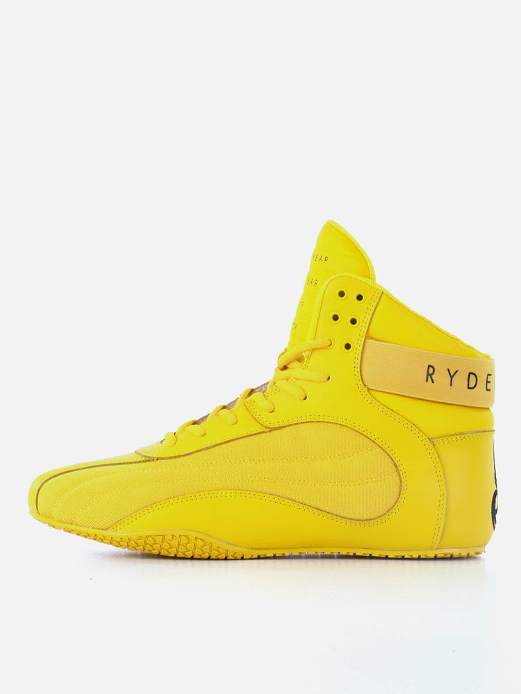 Tenis Halterofilia Ryderwear D-Mak Block Hombre Amarillos | RWHJS0678