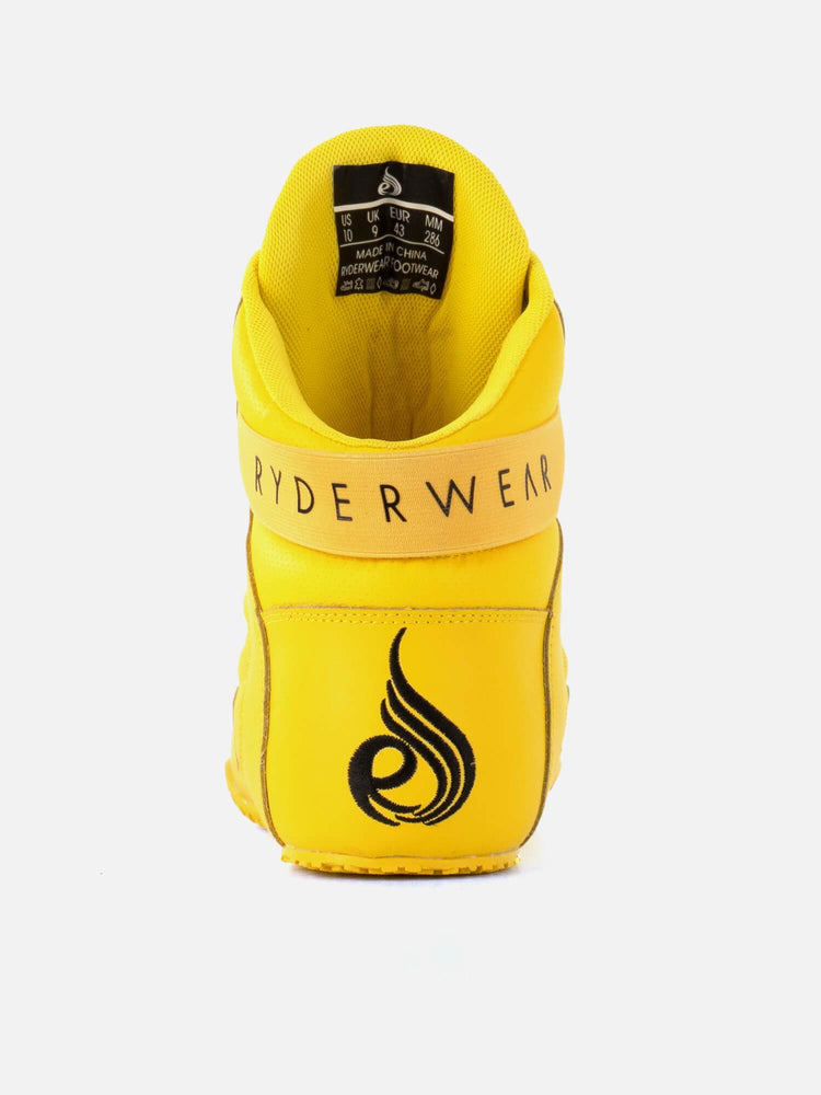 Tenis Halterofilia Ryderwear D-Mak Block Hombre Amarillos | RWHJS0678