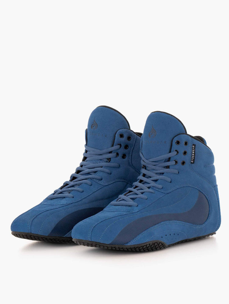 Tenis Halterofilia Ryderwear D-Mak Evo Hombre Azules | RGYLD9408