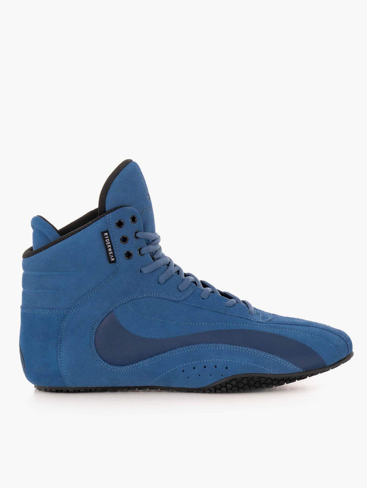 Tenis Halterofilia Ryderwear D-Mak Evo Hombre Azules | RGYLD9408