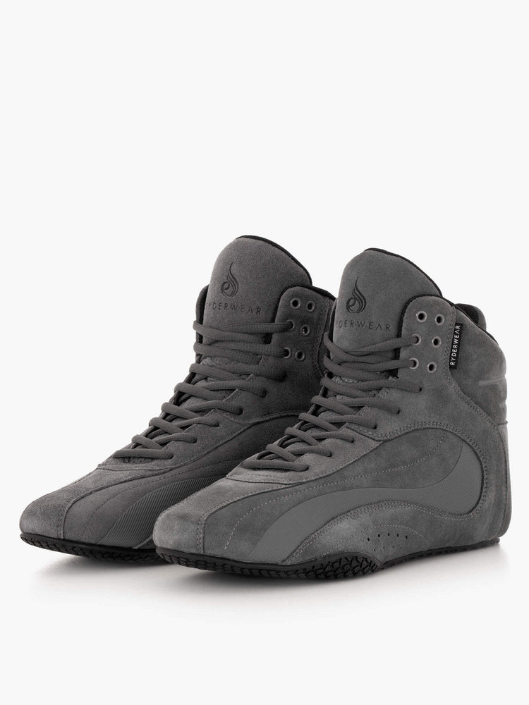 Tenis Halterofilia Ryderwear D-Mak Evo Hombre Grises | ZSUMV9526