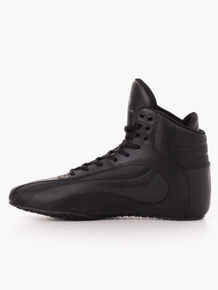Tenis Halterofilia Ryderwear D-Mak Force Hombre Negros | HTVSW7408