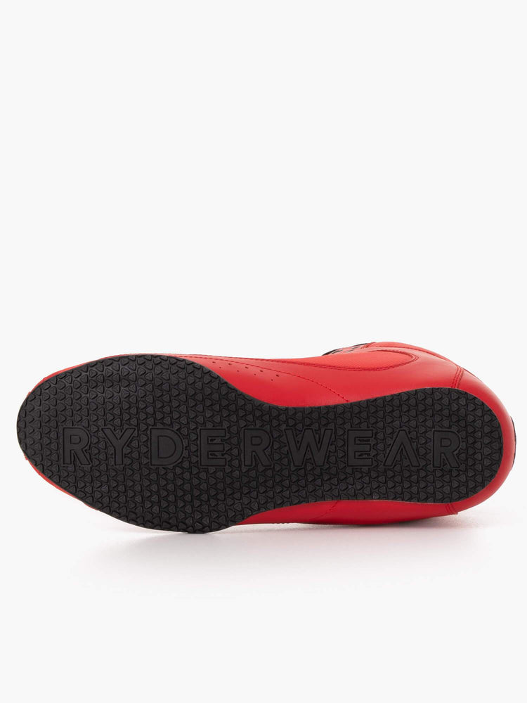Tenis Halterofilia Ryderwear D-Mak Force Hombre Rojos | NTQRP4738