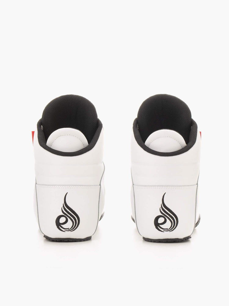 Tenis Halterofilia Ryderwear D-Mak Force Hombre Blancos | TAXKD5493