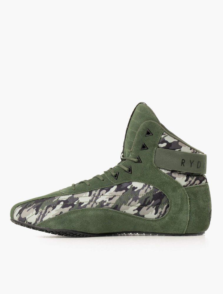 Tenis Halterofilia Ryderwear D-Mak Ii Hombre Verdes | KLVPJ6913