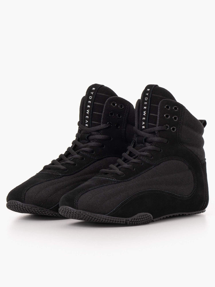 Tenis Halterofilia Ryderwear D-Mak Mujer Negros | DUWQP2539