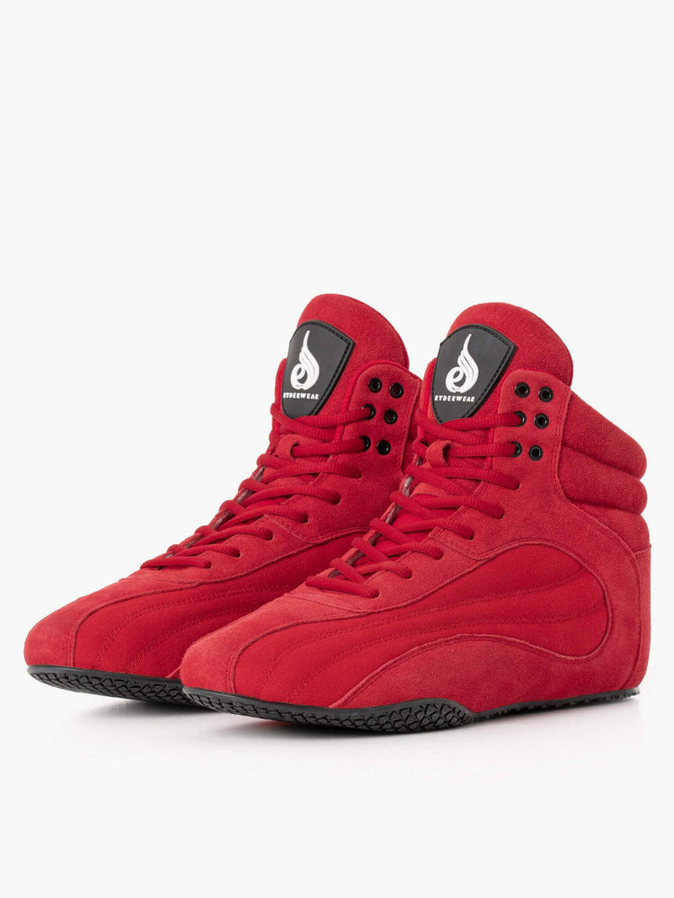 Tenis Halterofilia Ryderwear D-Mak Originales Hombre Rojos | FDQNO8270