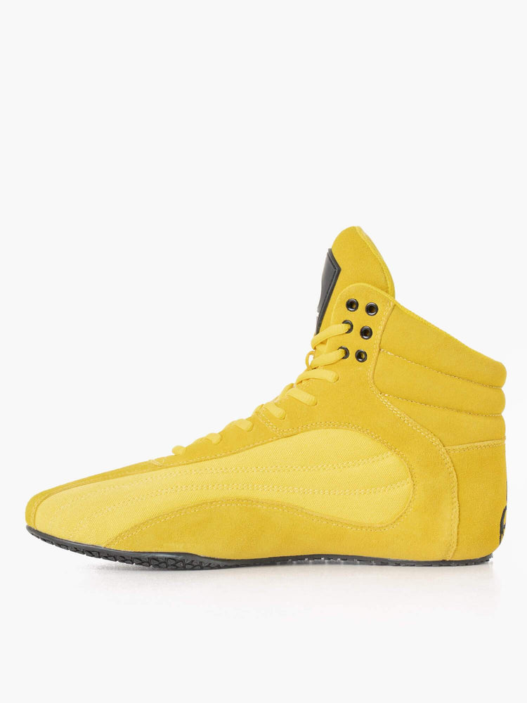 Tenis Halterofilia Ryderwear D-Mak Originales Hombre Amarillos | XFNDC1269