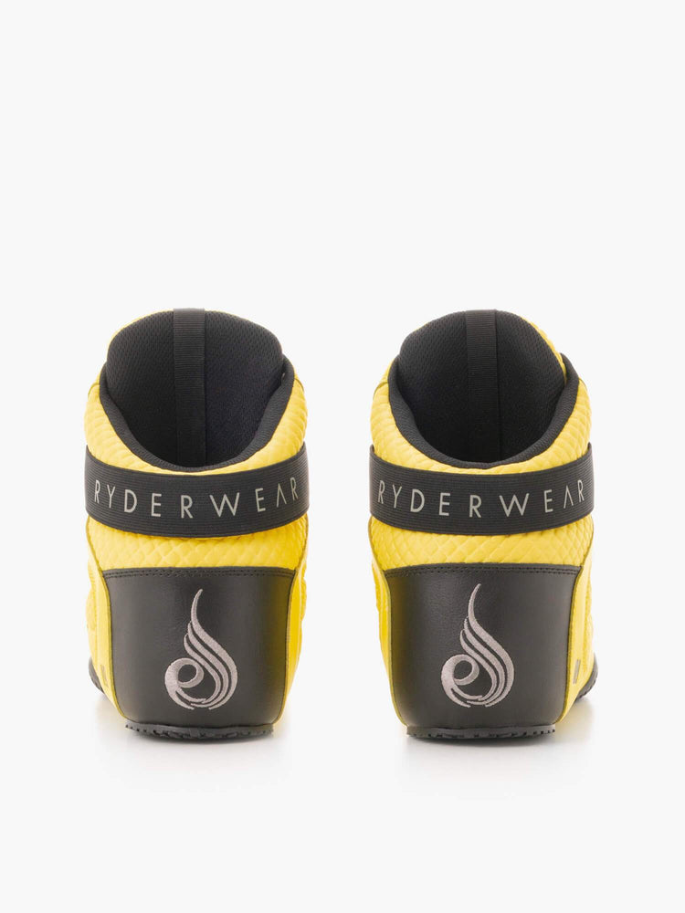 Tenis Halterofilia Ryderwear D-Mak Rogue Hombre Amarillos | DUXYN6780
