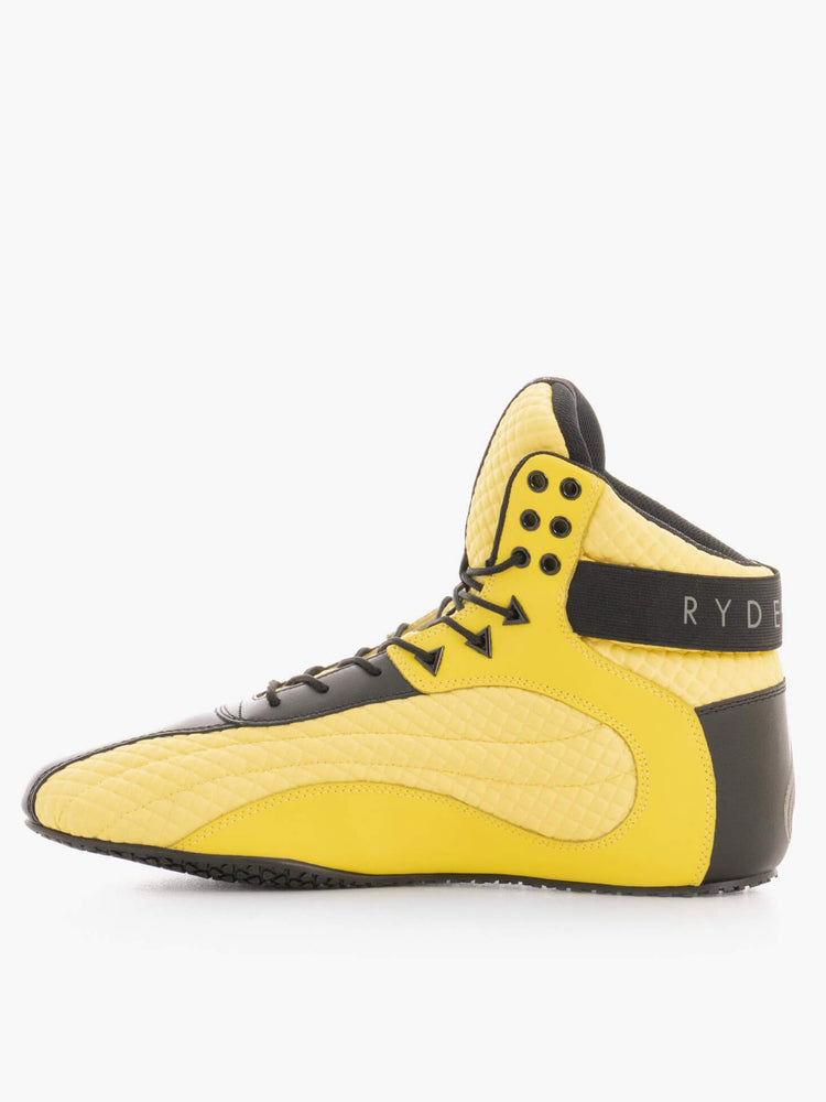 Tenis Halterofilia Ryderwear D-Mak Rogue Hombre Amarillos | DUXYN6780