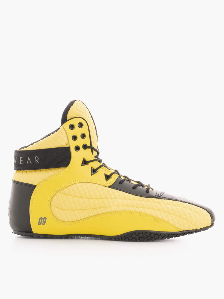 Tenis Halterofilia Ryderwear D-Mak Rogue Hombre Amarillos | DUXYN6780